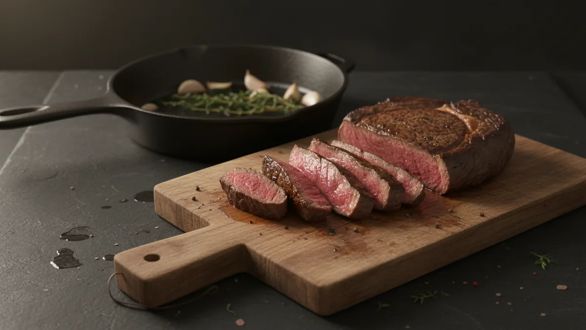 Cast Iron Ribeye for Two