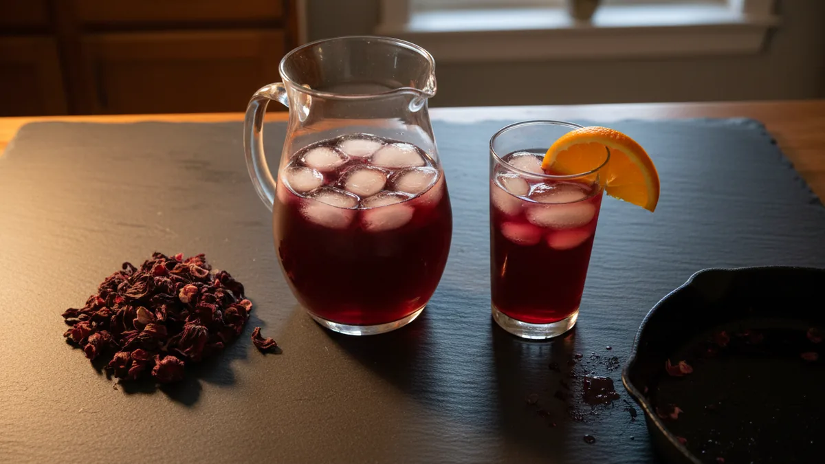 Iced Hibiscus Tea, the Blood Pressure Drink That Holds Up