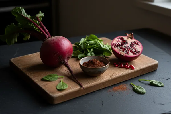 Four Foods Studied for Healthy Blood Pressure and Circulation, and a Daily Supplement